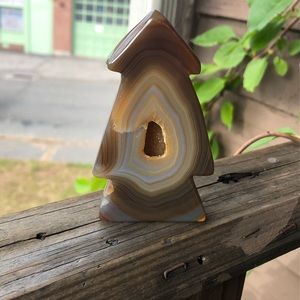 Druzy Agate Crystal Christmas Tree